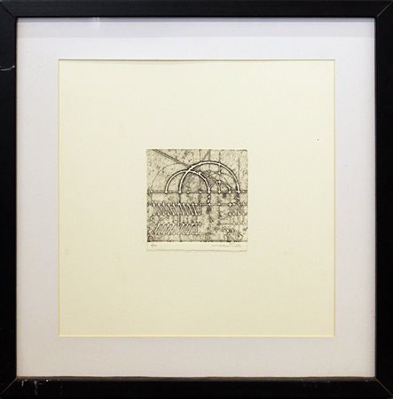 WALTER VALENTINI, "Dall'altezza alla superficie", 1984