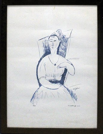 AMEDEO MODIGLIANI, "La scaletta S. Polo"