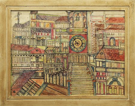 ALIGI SERRA, "Architetture", anni '70