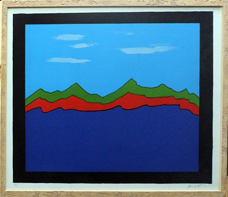 FRANCO ANGELI,"Montagne", anni 80