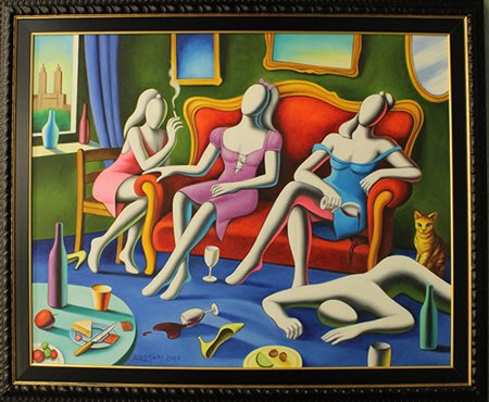 MARK KOSTABI, "Endless party bliss", 2024