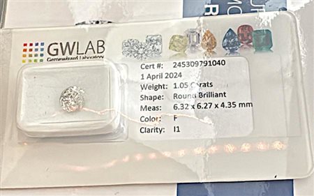 DIAMANTE NATURALE 1.05 CARATI