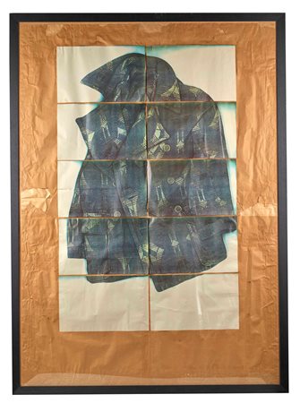 Giovanni Castagnoli (Bologna, 1946 - Bologna, 2007) 
"Maruflage" 1970
Xerografia a colori su carta Cm 140x100