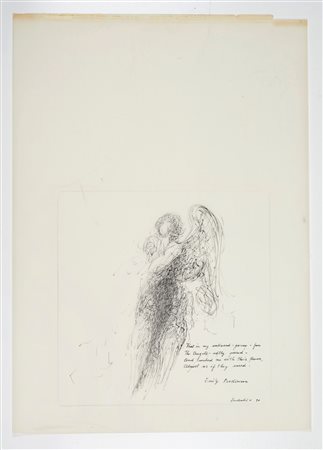 Marilù Eustachio (Merano, 15/08/1934 - Roma, 05/11/2024) 
"That in my Award" 1990
China su carta da lucido Cm 30x30