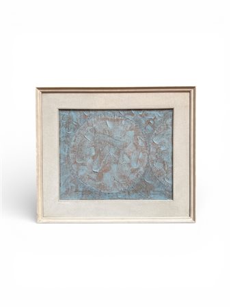 Marcolino Gandini (Torino, 1937 - Roma, 2012) 
"Senza titolo" 
Olio su tela Cm 40x50