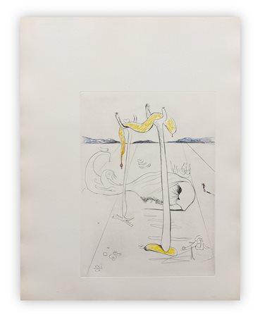 SALVADOR DALÌ (1904-1989) - Senza Titolo, 1974