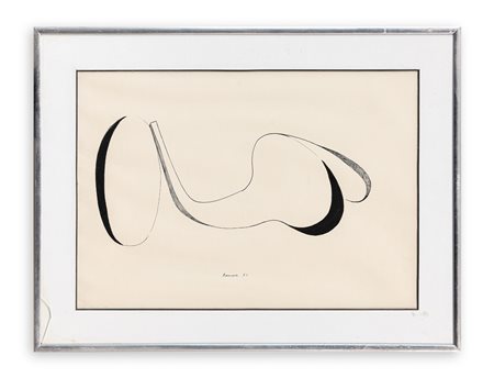 CARLO RAMOUS (1926-2003) - Senza Titolo, 1974