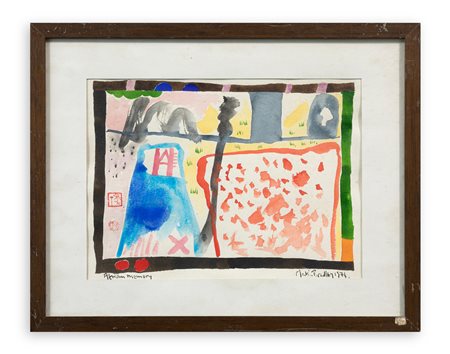 MARTIN BRADLEY (1931-2025) - African memory, 1974