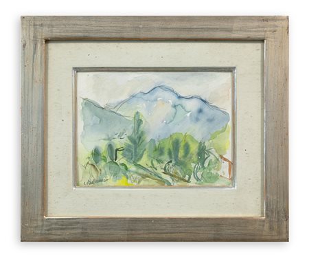 CRISTOFORO DE AMICIS (1902-1987) - Senza Titolo (Paesaggio)