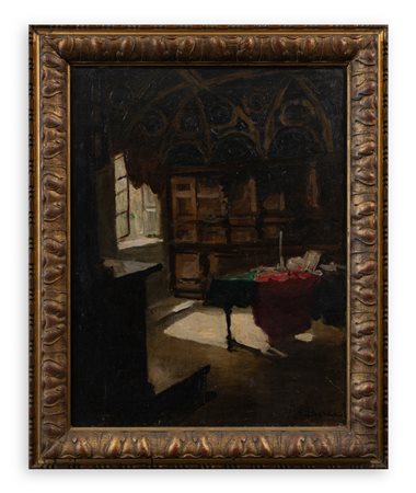 ACHILLE CATTANEO (1872-1932) - Senza Titolo