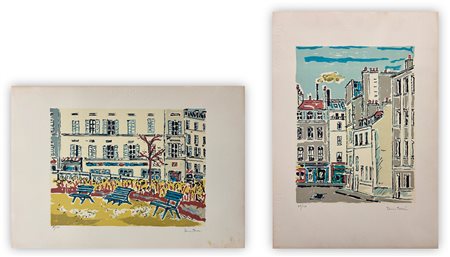 ORFEO TAMBURI (1910-1994) - Lotto unico di 2 opere