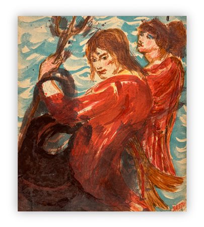 ALIGI SASSU (1912-2000) - Senza Titolo