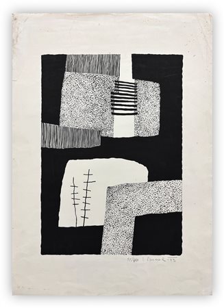 LUIGI SPACAL (1907-2000) - Senza Titolo, 1973