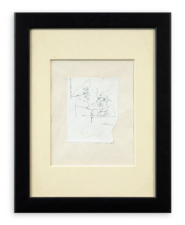 MINO MACCARI (1898-1989) - Senza Titolo, 1976