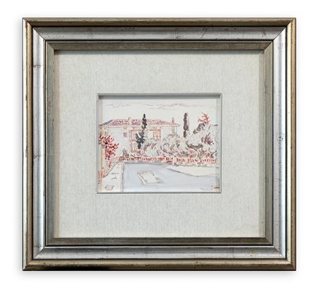 ORFEO TAMBURI (1910-1994) - Senza Titolo (Parigi)