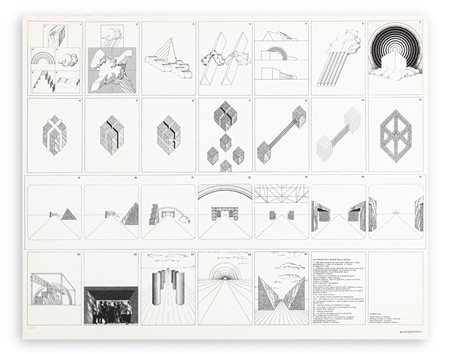 SUPERSTUDIO GROUP (1966-1986) - Un viaggio nelle regioni della ragione, 1972