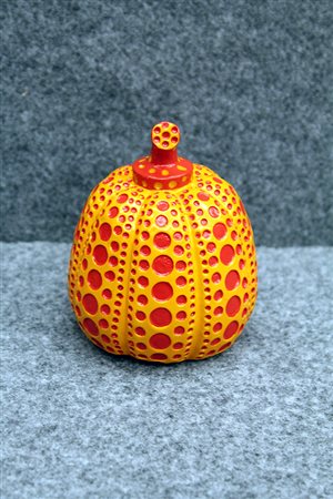 YAYOI KUSAMA, "Zucca gialla e nera", anni 2001