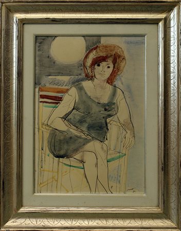 BRUNO SAETTI "Donna", anno 1972