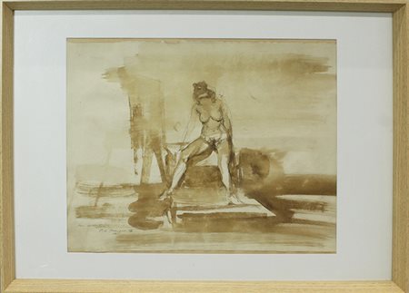 PIETRO ANNIGONI, "Nudo", 1962