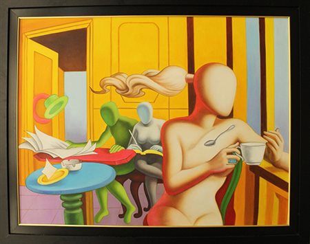 MARK KOSTABI, "Ephemeral zephyr", 2023