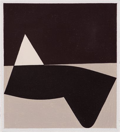 ARTURO BONFANTI (1905-1978)Senza Titolo, 1965 Olio su telaCm 19x17Firma,...