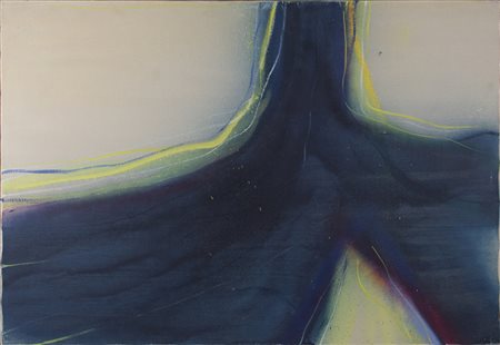 CLAUDIO OLIVIERI (1934)Senza Titolo, 1970 Olio su telaCm 71x100Firma e...