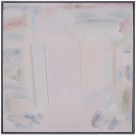 RICCARDO GUARNERI (1933)Inclinazioni, 2005 Tecnica mista su telaCm...