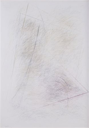 PIETRO COLETTA (1948)Senza Titolo, 1987 Tecnica mista su carta FabrianoCm...