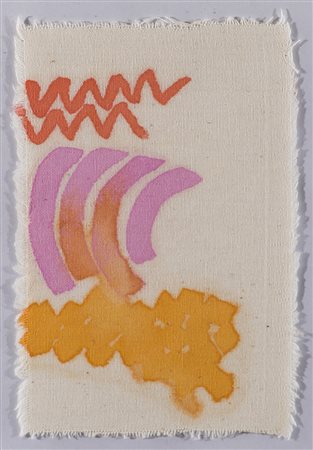 GIORGIO GRIFFA (1936)Piccolo evento N.4, 2011 Acrilici su telaCm 16x10Firma e...