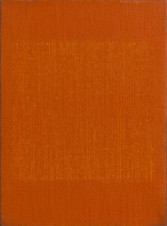 SERGIO SERMIDI (1937)Senza Titolo, 1976 Olio su telaCm 18x13Doppia Firma e...