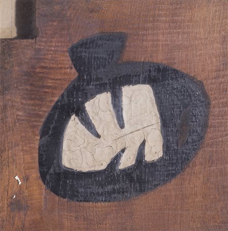 PAOLA FONTICOLI (1961)Senza Titolo Tecnica mista su tavola di legno...