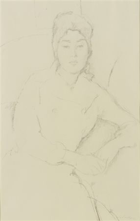 SALVADORI ALDO (1905 - 2002) - FIGURA FEMMINILE.