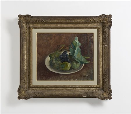 DE GRADA RAFFAELE (1885 - 1957) - NATURA MORTA CON UVA.