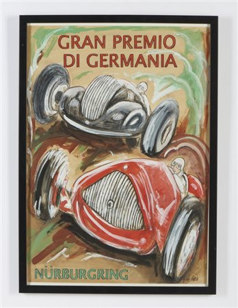 BACCI GIUSEPPE (1921 - 2018) - GRAN PREMIO DI GERMANIA.