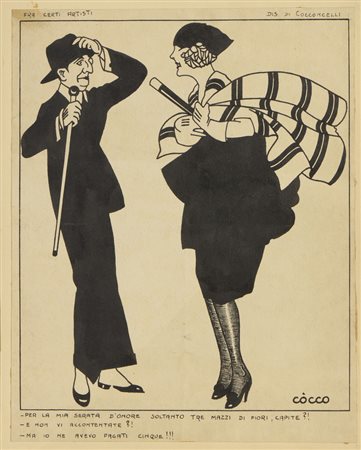 AUTORE NON IDENTIFICATO - FRA CERTI ARTISTI .