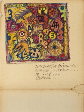 HARLOFF GUY (1933 - 1991) - TOPOGRAPHIE MECANIQUE / SURVIVAL DU DESSIN...