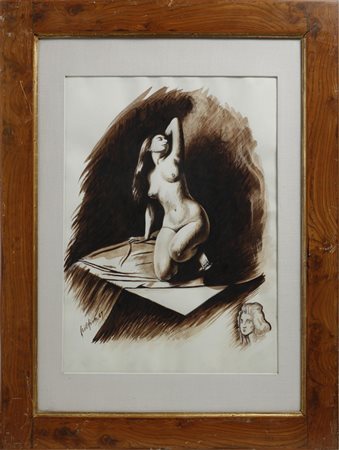 SCILTIAN GREGORIO (1900 - 1985) - NUDO FEMMINILE .