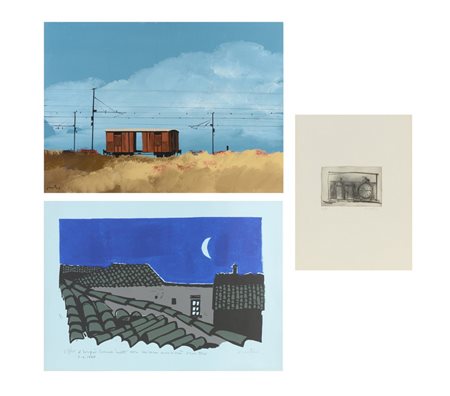 ENOTRIO (1920 - 1989) - LOTTO COMPOSTO DA N. 3 OPERE.