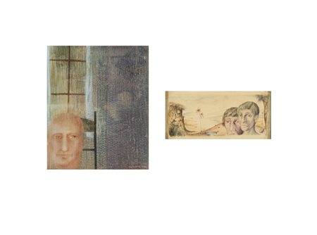 MACCIOTTA GIOVANNI (1927 - 1993) - LOTTO COMPOSTO DA N.2 OPERE .