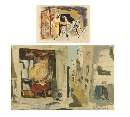 ZAPHIROPULOS RENN (1925 - 2013) - LOTTO COMPOSTO DA N. 2 OPERE.