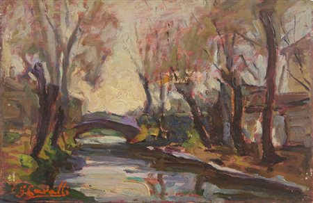 CAVALLI EMANUELE (1904 - 1981) - SENZA TITOLO, ANNI '20.