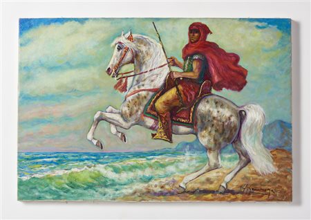 GONZAGA GIOVAN FRANCESCO (1921 - 2007) - CAVALIERE BERBERO .