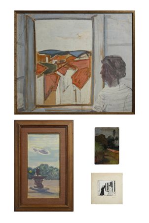 MENZIO FRANCESCO (1899 - 1979) - LOTTO COMPOSTO DA N. 4 OPERE.