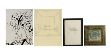 ARTISTI VARI - LOTTO COMPOSTO DA N. 4 OPERE.