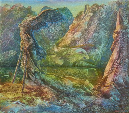 MULAS FRANCO (n. 1938) - LA STATUA.