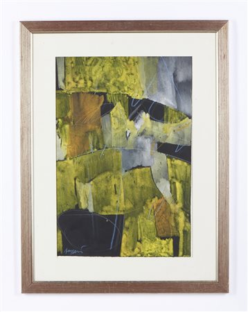 RUGGERI PIERO (1930 - 2009) - IDEA PER UN PAESAGGIO.