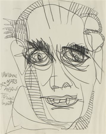 MORENI MATTIA (1920 - 1999) - TORINO LA NOTTE.