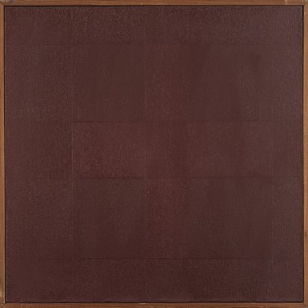 PIATTELLA OSCAR (n. 1932) - PICCOLO ROSSO BRUNO SCURO.