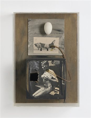 VOSTELL WOLF (1932 - 1998) - DAS FLUGZEUG IST DAS EIN DER HIND DES HIMMELS .