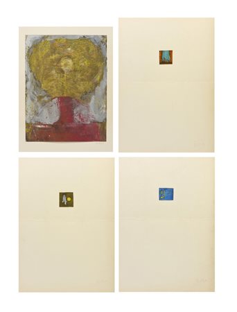 BOLLA NICOLA (n. 1963) - LOTTO COMPOSTO DA N. 4 OPERE.